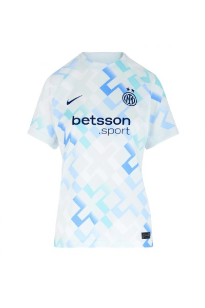 Inter Milan Manuel Akanji #25 Jalkapallovaatteet Naisten Vieraspaita 2025-26 Lyhythihainen Inter Milan Manuel Akanji #25 Jalkapallovaatteet Naisten Vieraspaita 2025-26 Lyhythihainen